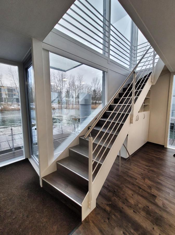 Schwimmendes Ferienhaus Sky Elsterheide المظهر الخارجي الصورة